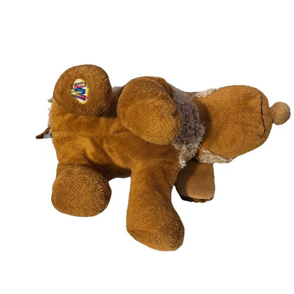 Classic Ganz Choco Cheeky Dog Webkins Plush Brown Cream Stuffed Animal HM694 - Picture 6 of 9